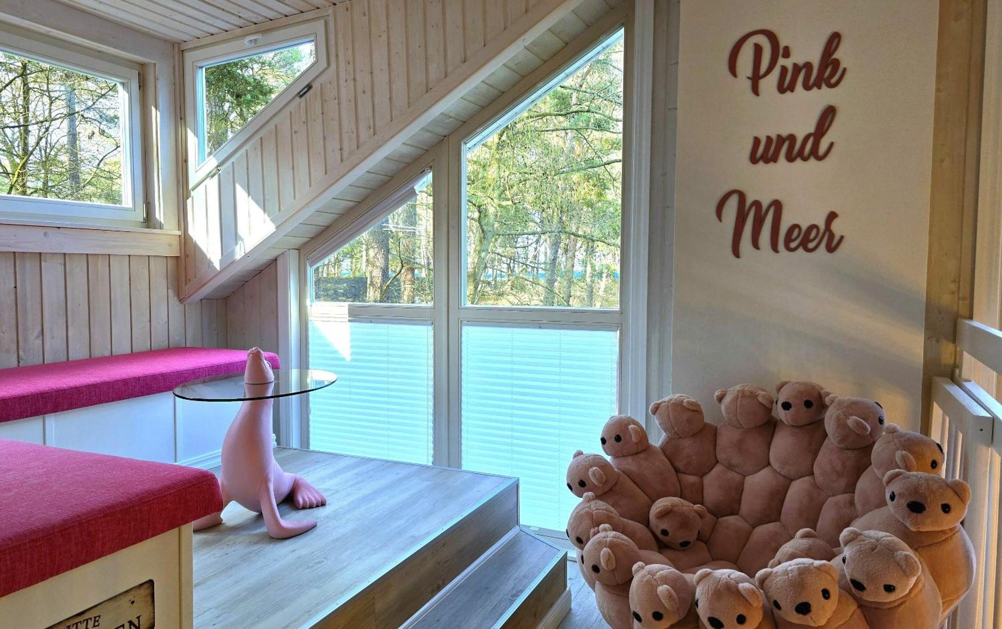 Pink Und Meer - Meerblick, Sauna, Kamin & Whirlpool Baabe Dış mekan fotoğraf