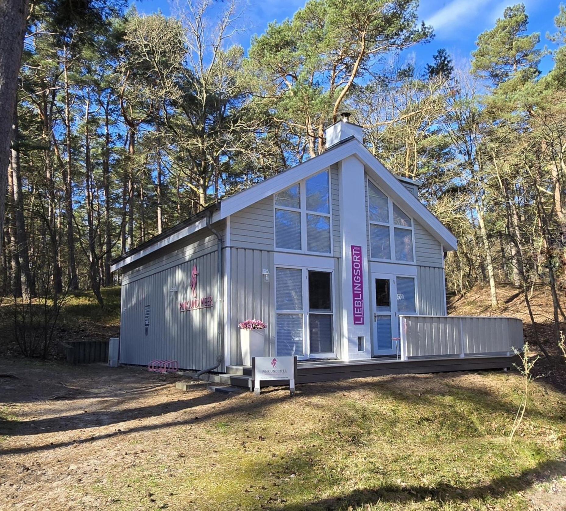 Pink Und Meer - Meerblick, Sauna, Kamin & Whirlpool Baabe Dış mekan fotoğraf