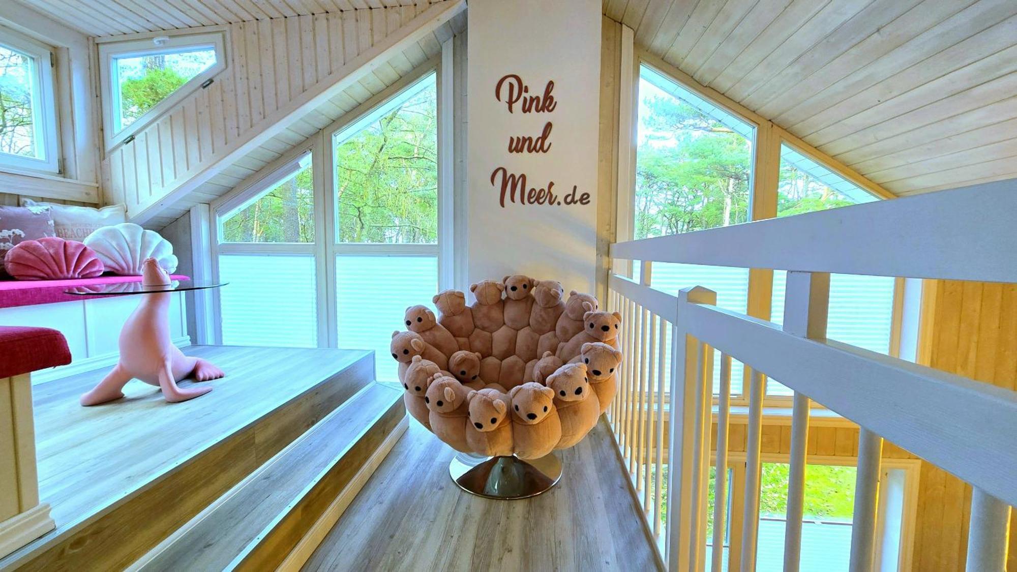 Pink Und Meer - Meerblick, Sauna, Kamin & Whirlpool Baabe Dış mekan fotoğraf