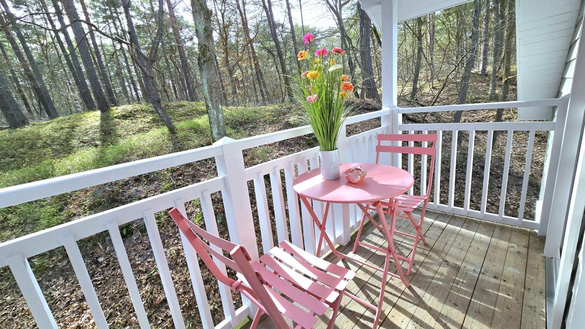 Pink Und Meer - Meerblick, Sauna, Kamin & Whirlpool Baabe Dış mekan fotoğraf