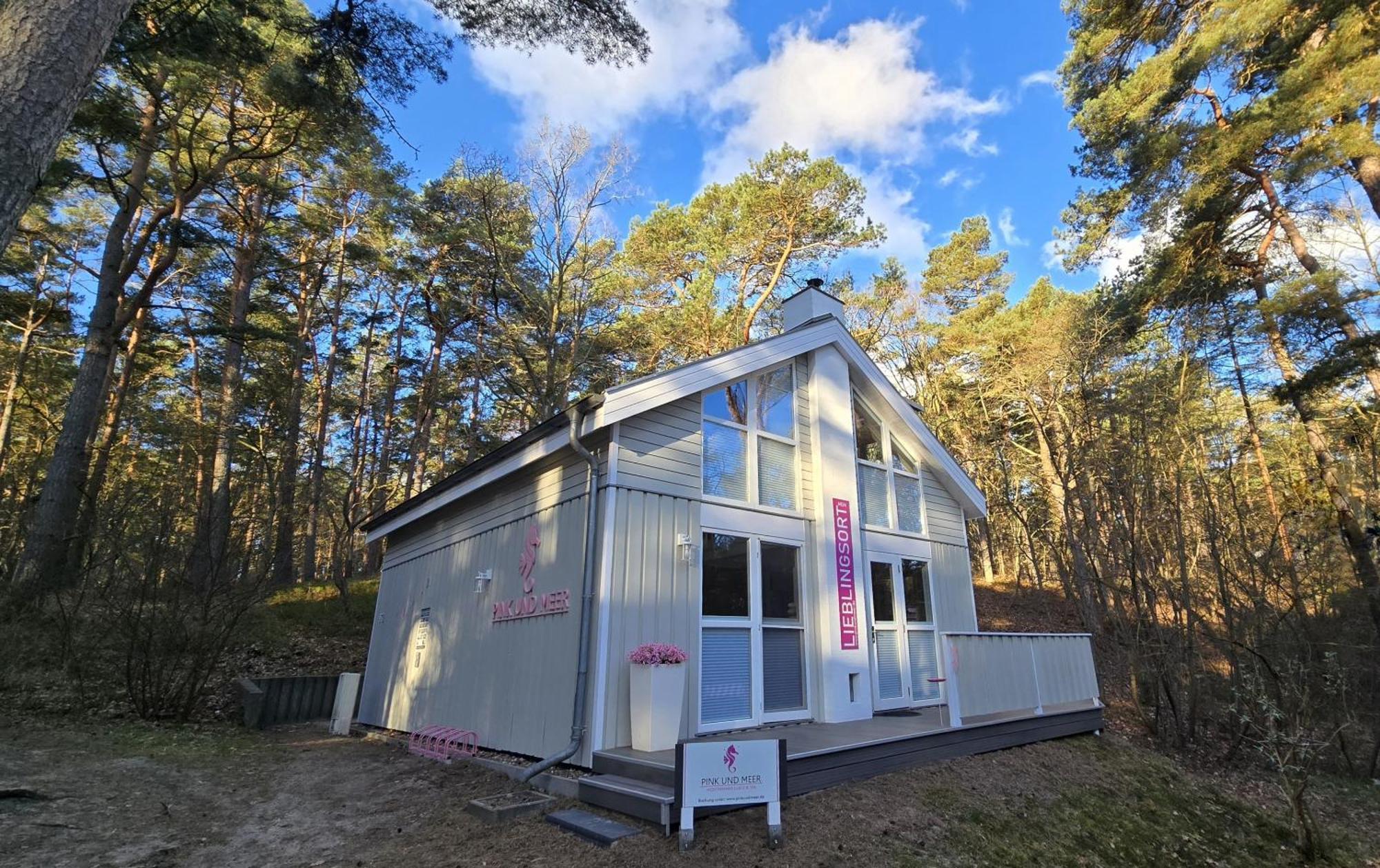 Pink Und Meer - Meerblick, Sauna, Kamin & Whirlpool Baabe Dış mekan fotoğraf