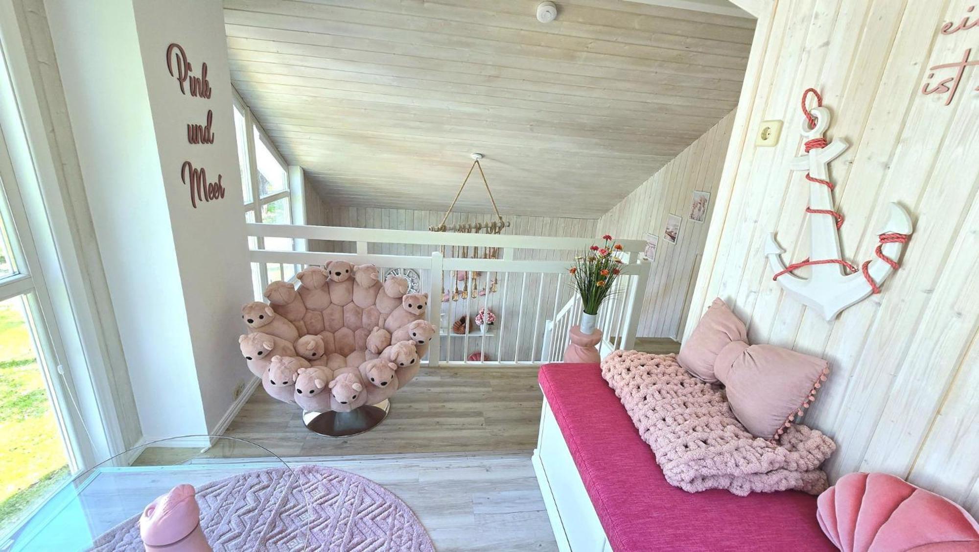 Pink Und Meer - Meerblick, Sauna, Kamin & Whirlpool Baabe Dış mekan fotoğraf
