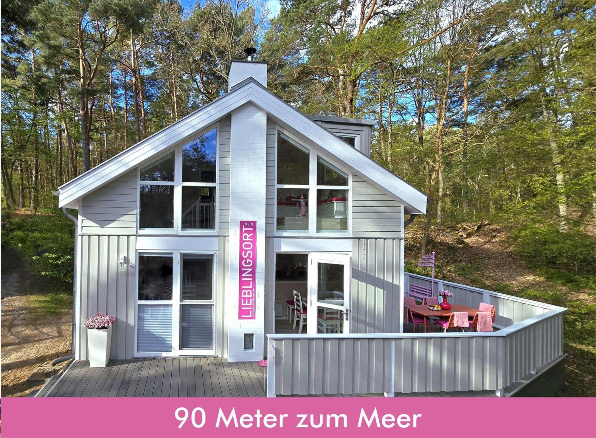 Pink Und Meer - Meerblick, Sauna, Kamin & Whirlpool Baabe Dış mekan fotoğraf